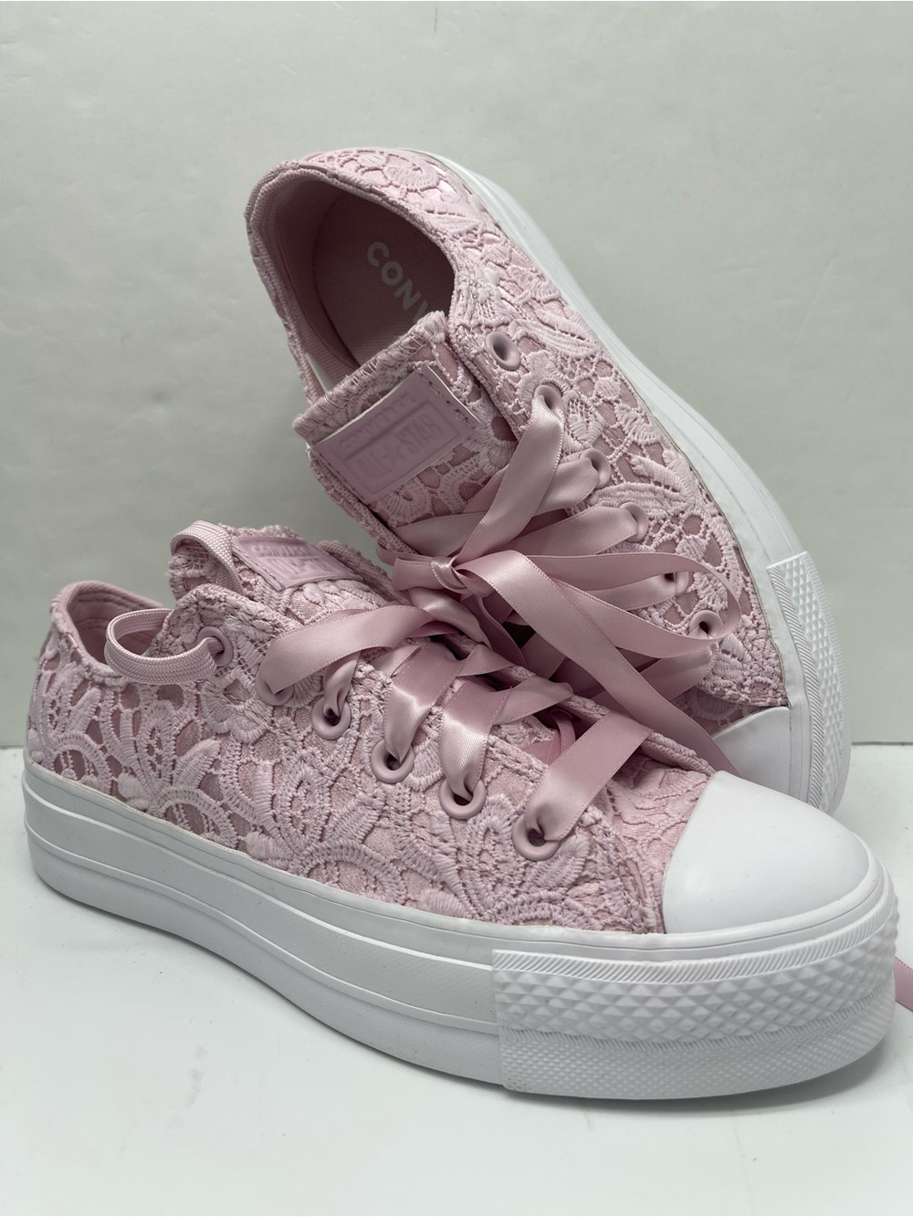 Converse A15006C CTAS LIFT OX
SUMMIT PINK/SUMMIT PINK/WHITE Platform Sneakers - Picture 16 of 16